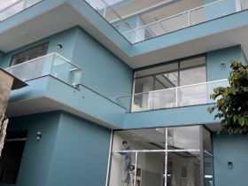 CÔNG TRÌNH NHÔM KÍNH Ở TRẢNG DÀI - THÀNH PHỐ BIÊN HÒA ĐỒNG NAI